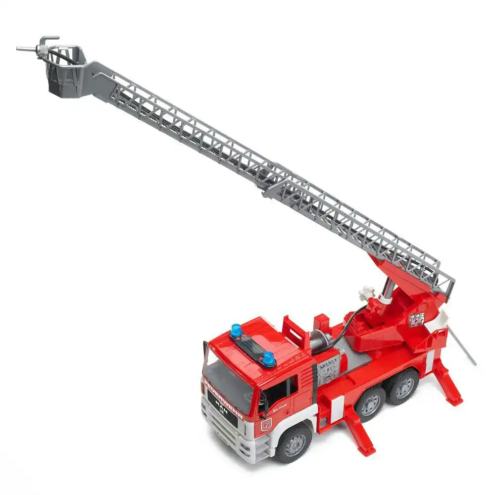 Bruder 1:16 47cm Man TGA Fire Engine Truck w/Water Pump/Light/Sound Kids 4y+ Toy