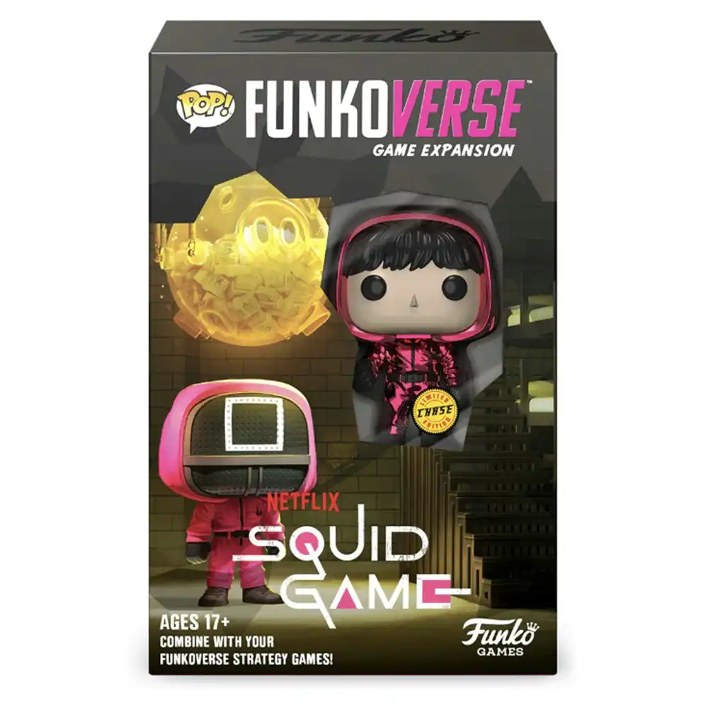 Funko Pops Funkoverse Netflix Squid Game Jun-Ho Game Expansion Set w/Chase 17y+
