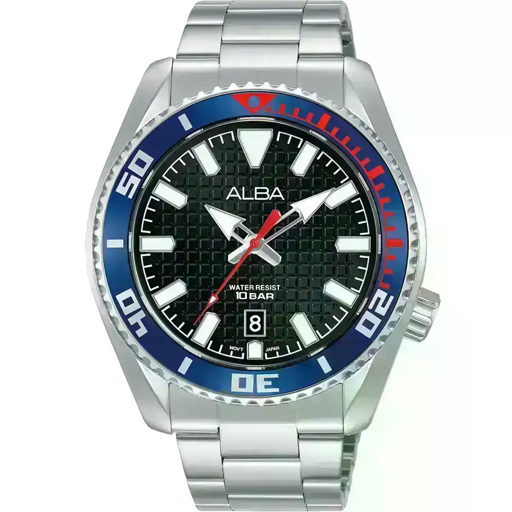 Alba AS9N99X Stainless Steel Mens Watch
