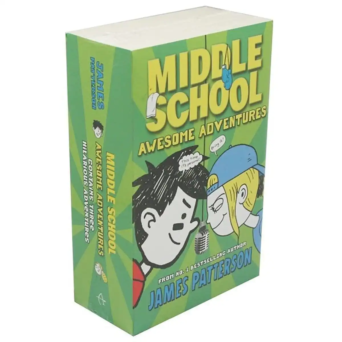 Middle School 3 Books Collection Pack Set