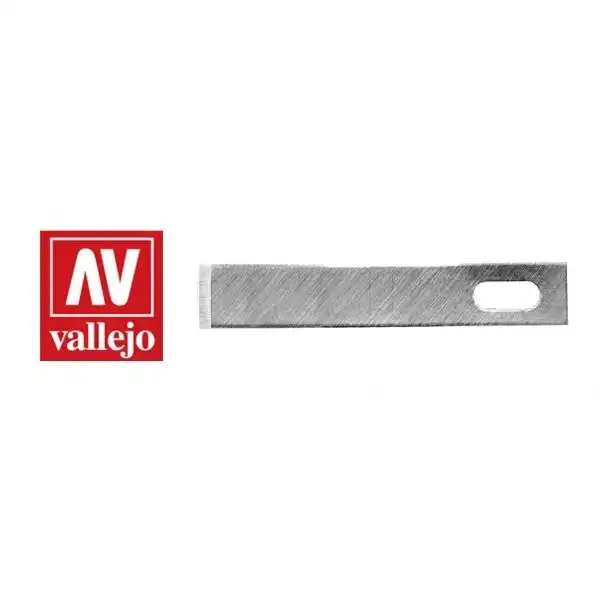 Vallejo Hobby Tools - #17 Chiselling Blades (5) - for no.1 handle
