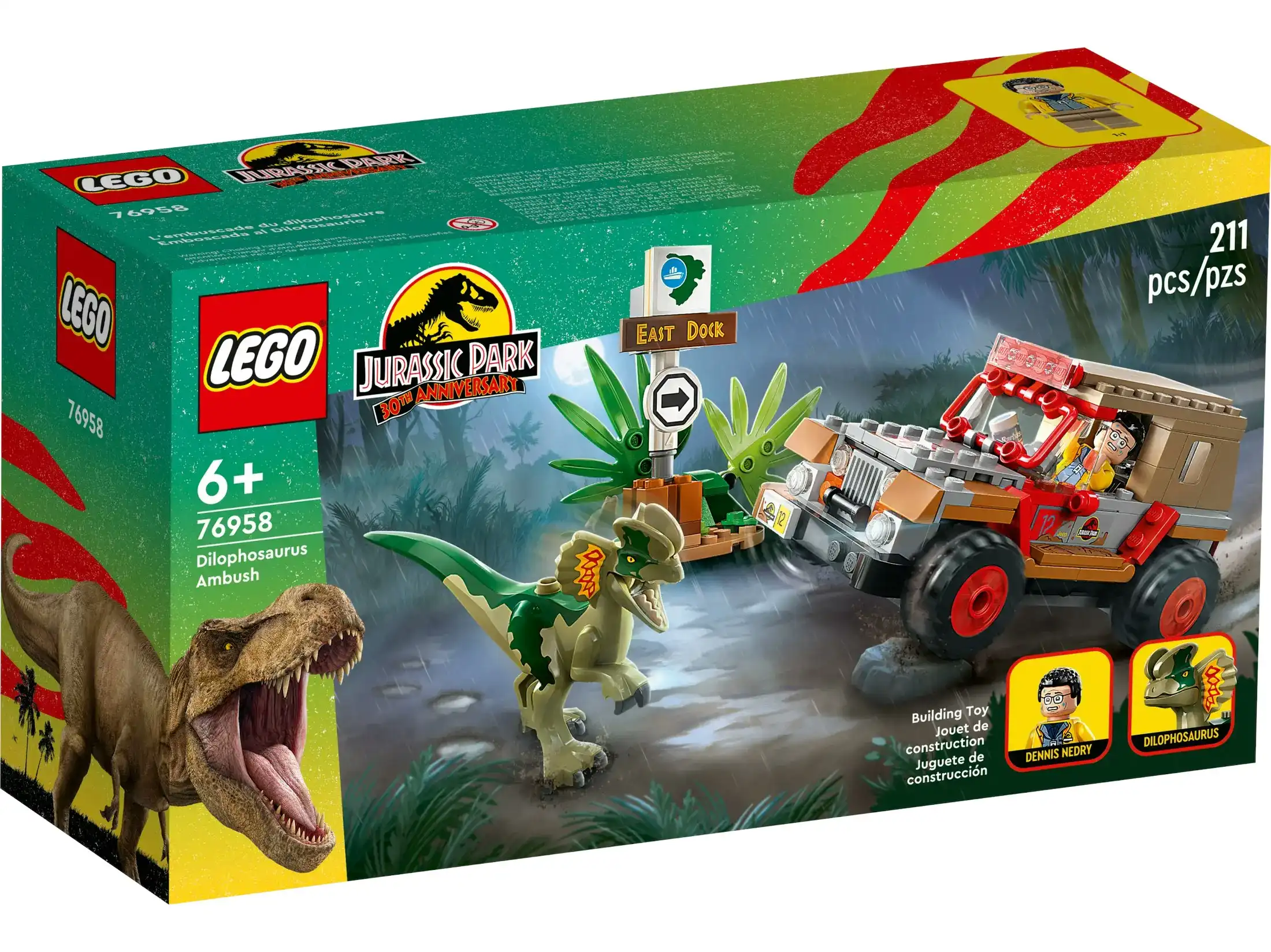 LEGO 76958 Dilophosaurus Ambush - Jurassic World