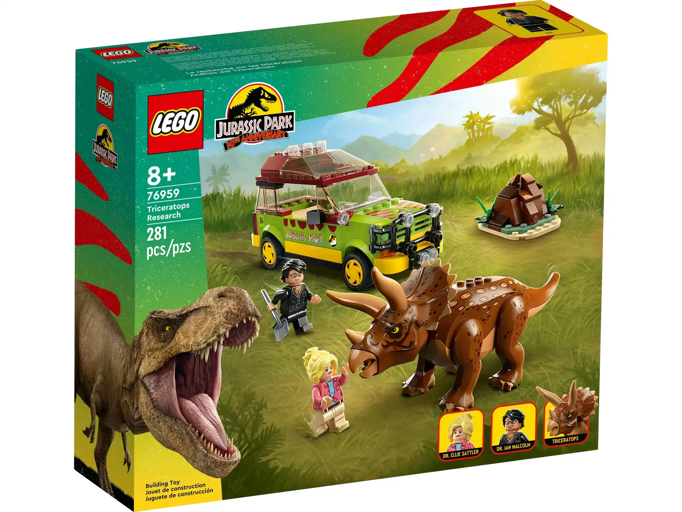 LEGO 76959 Triceratops Research - Jurassic World