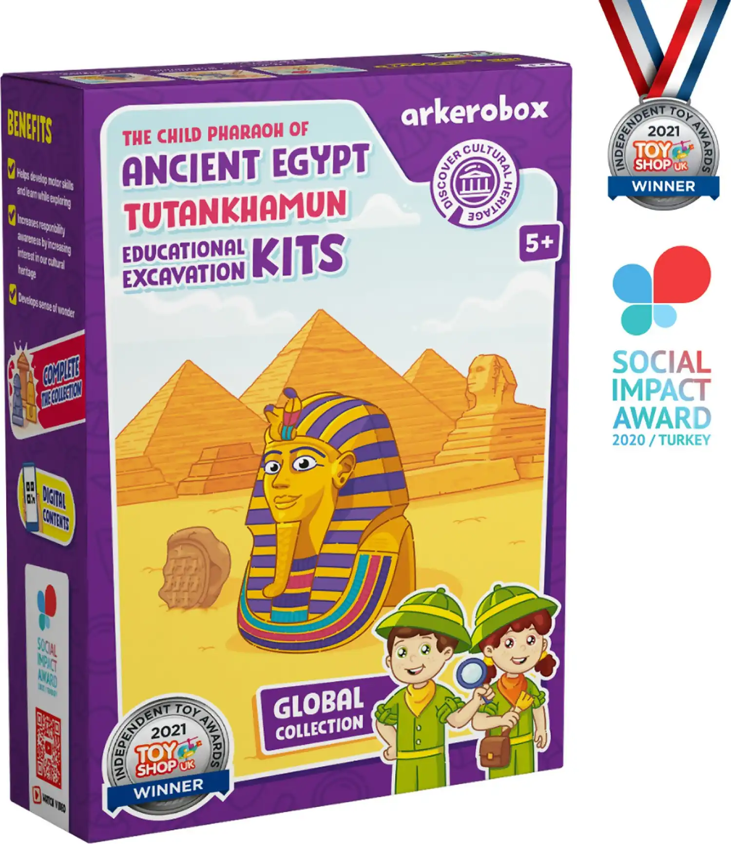 Arkerobox - Tutankhamun Archeological Excavation Kit