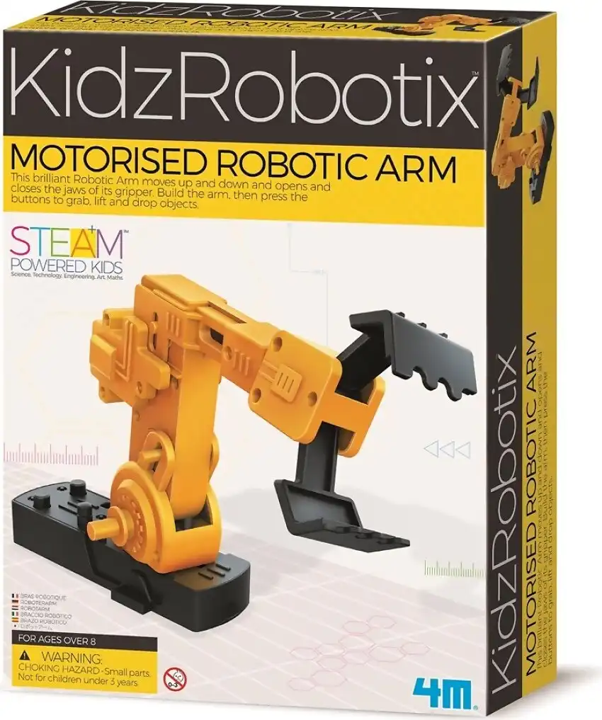 4M - KidzRobotix - Motorised Robotic Arm