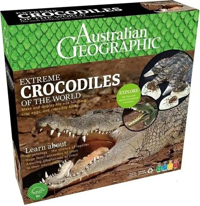 Australian Geographic - Crocodiles Of The World Kit