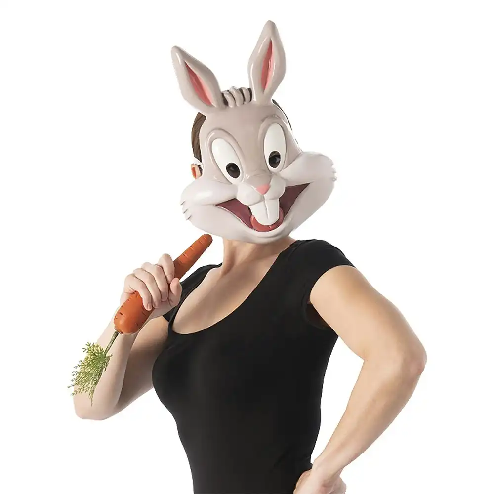 Space Jam 2 Looney Tunes Bugs Bunny Mask Halloween/Dress Up Party Unisex Costume