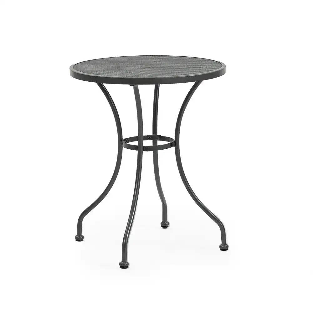 Fortia 60cm Outdoor Bistro Table, Round, Furniture for Outside with E-coating