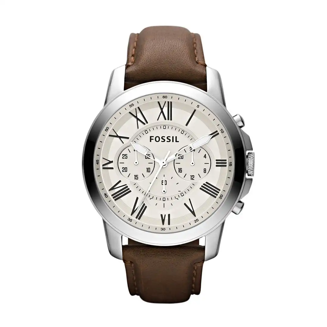 Fossil Men's Leather Watch Model - FS4735