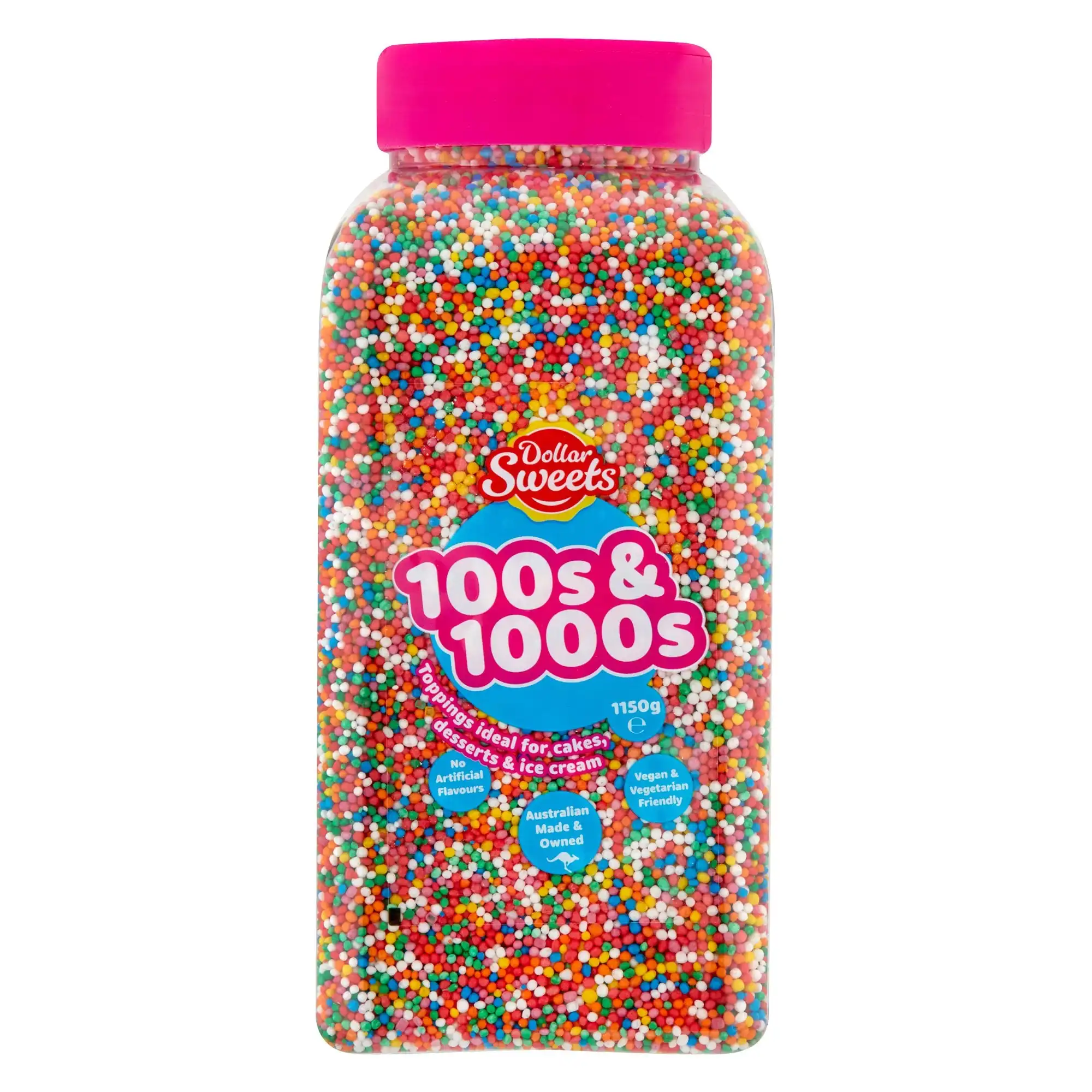 Dollar Sweets 100's and 1000's Sprinkles 1150g