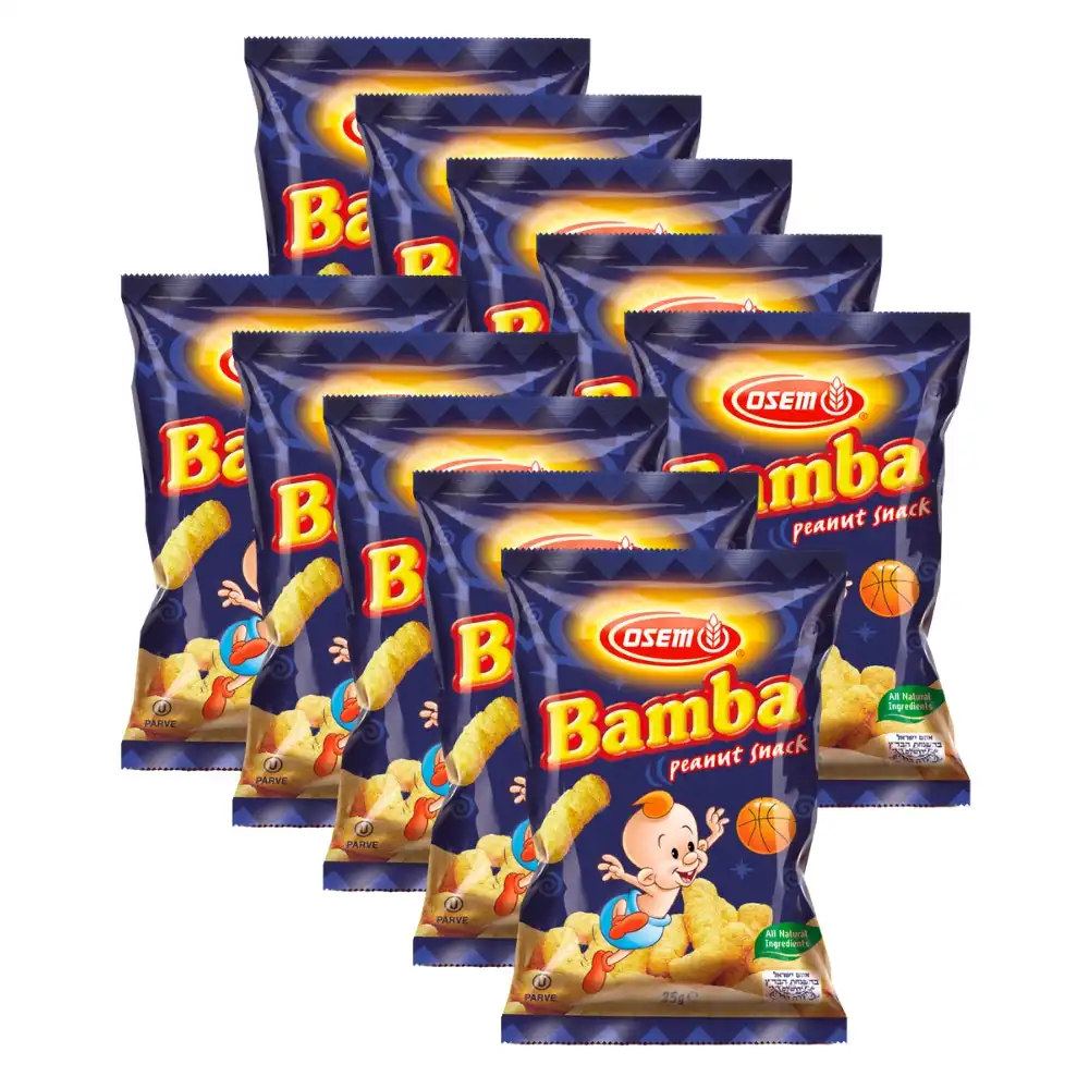 Osem Bamba Peanut Snack 25g x 10
