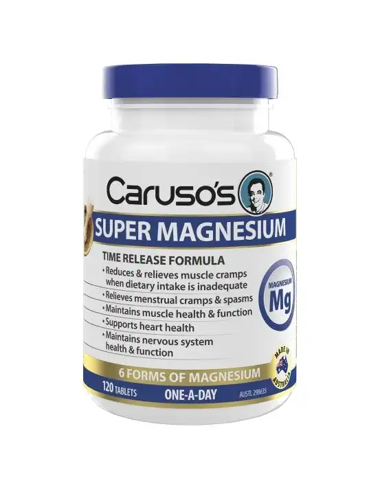 Caruso's Natural Health Super Magnesium 120 Tablets