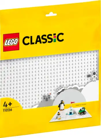 LEGO CLASSIC White Baseplate 11026