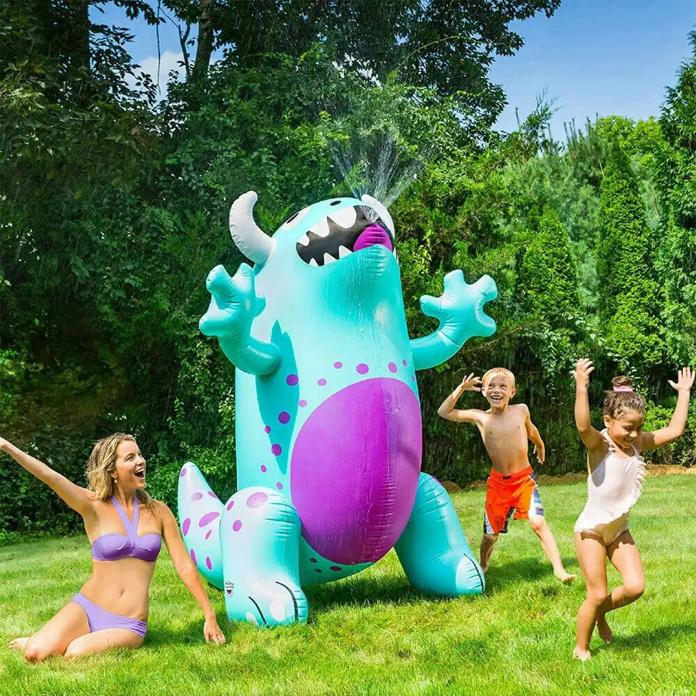 Bigmouth 198cm Ginormous Monster Yard Inflatable Water Sprinkler Outdoor/Garden