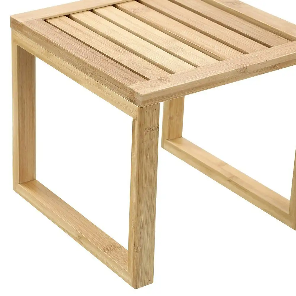 Boxsweden 25cm Bamboo Kitchen Rack/Holder Storage Pantry Organiser Stand Brown