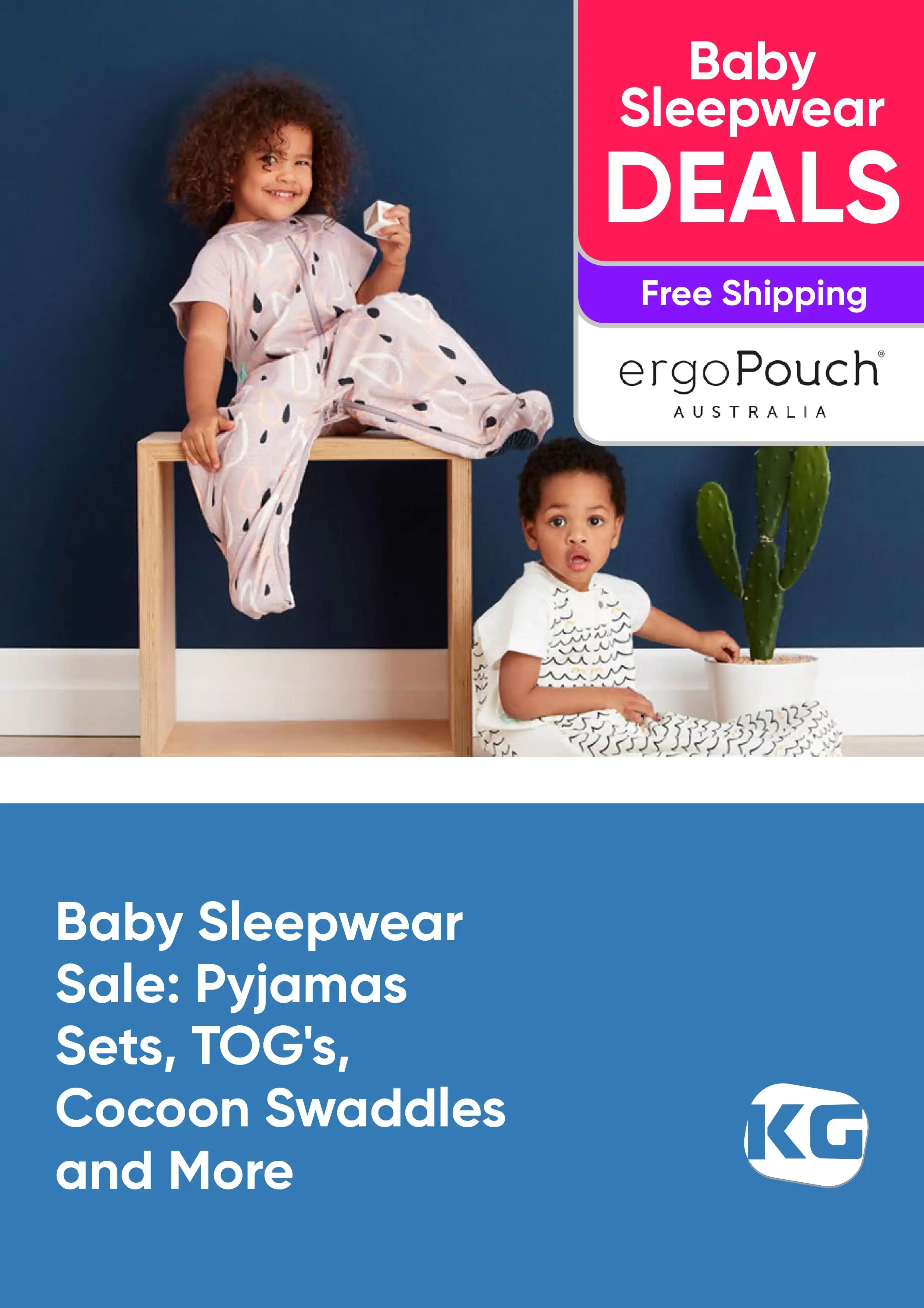 Baby Sleepwear Sale - Pyjamas Sets, TOG's, Cocoon Swaddles and More - ergoPouch