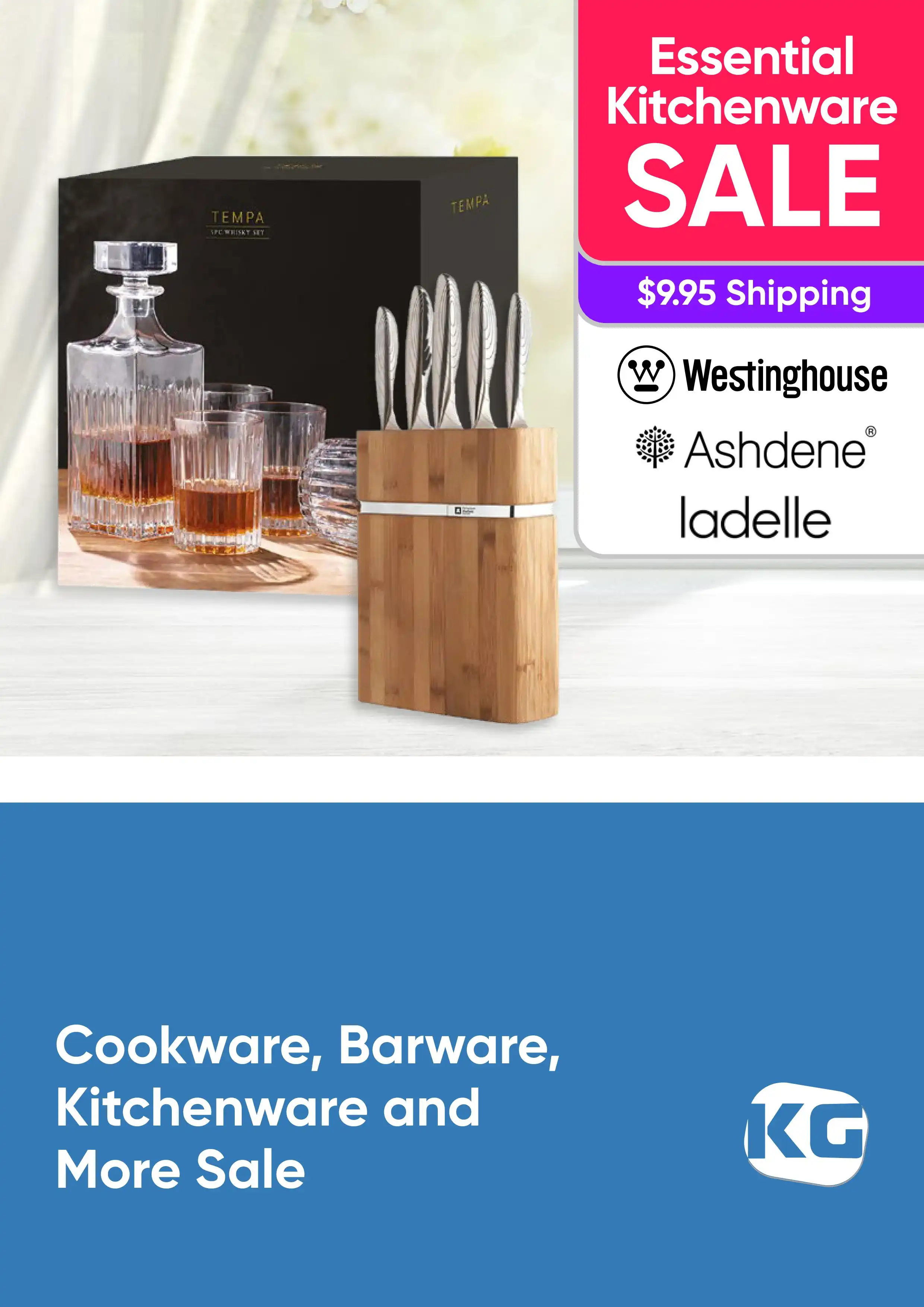 Cookware, Barware, Kitchenware and More Sale